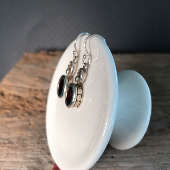 Sterling Silver Garnet Set - Picture 7 of 12